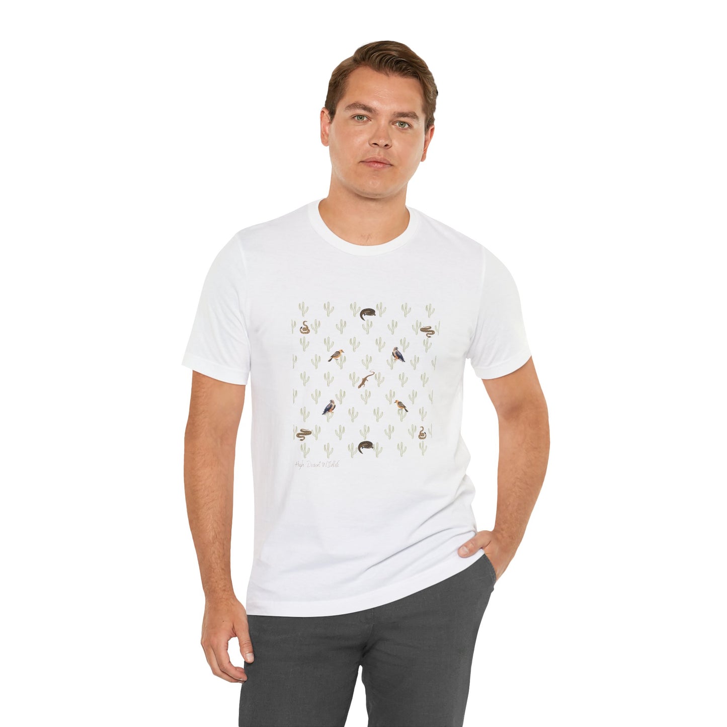 High Desert Wildlife II- Unisex Jersey Short Sleeve Tee