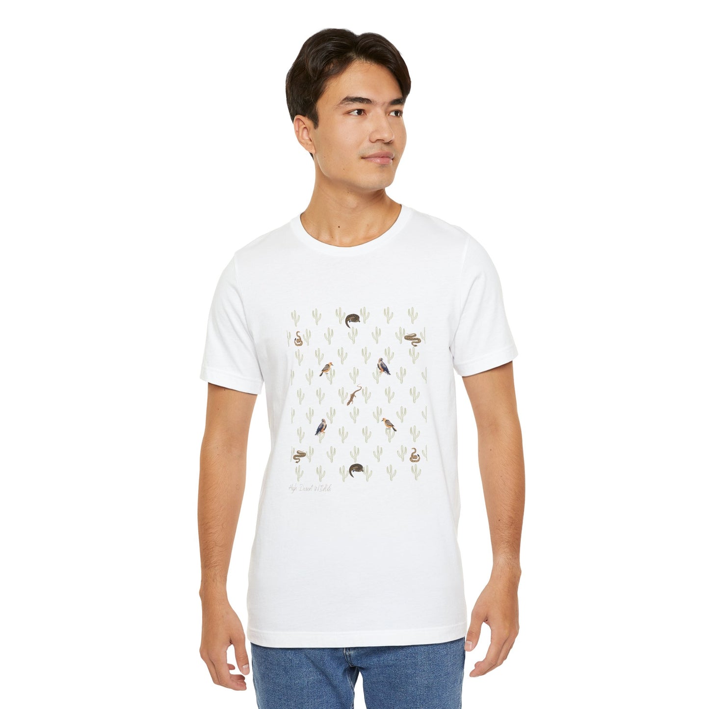 High Desert Wildlife II- Unisex Jersey Short Sleeve Tee