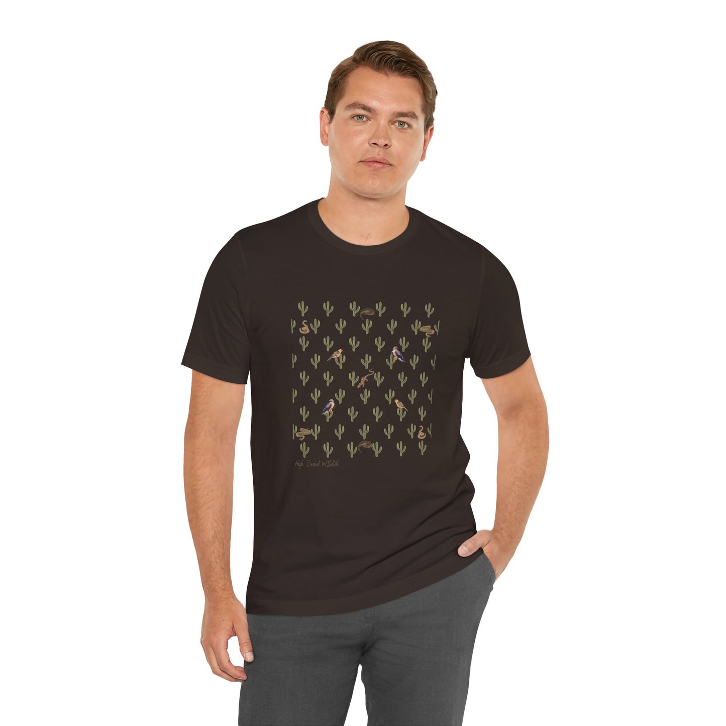 High Desert Wildlife II- Unisex Jersey Short Sleeve Tee