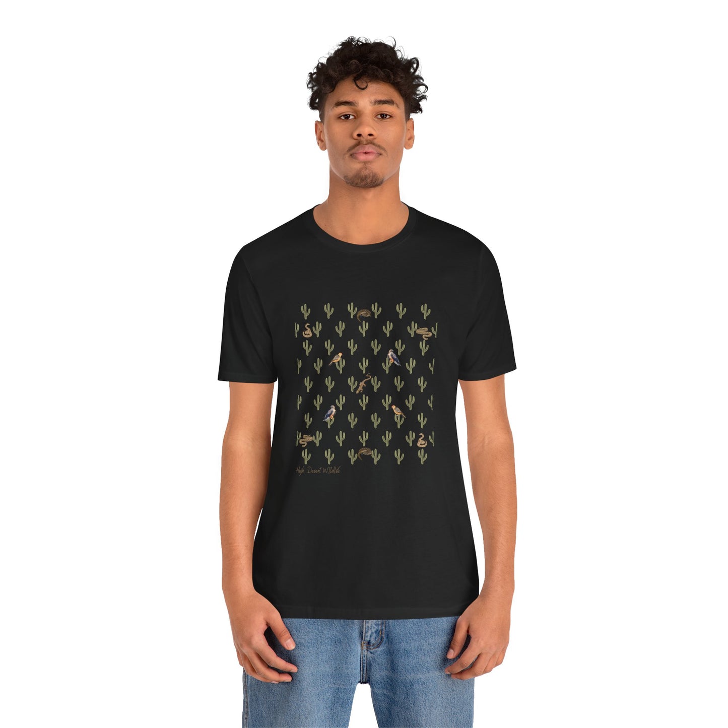 High Desert Wildlife II- Unisex Jersey Short Sleeve Tee