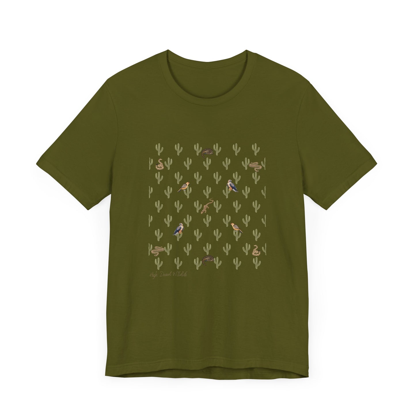 High Desert Wildlife II- Unisex Jersey Short Sleeve Tee