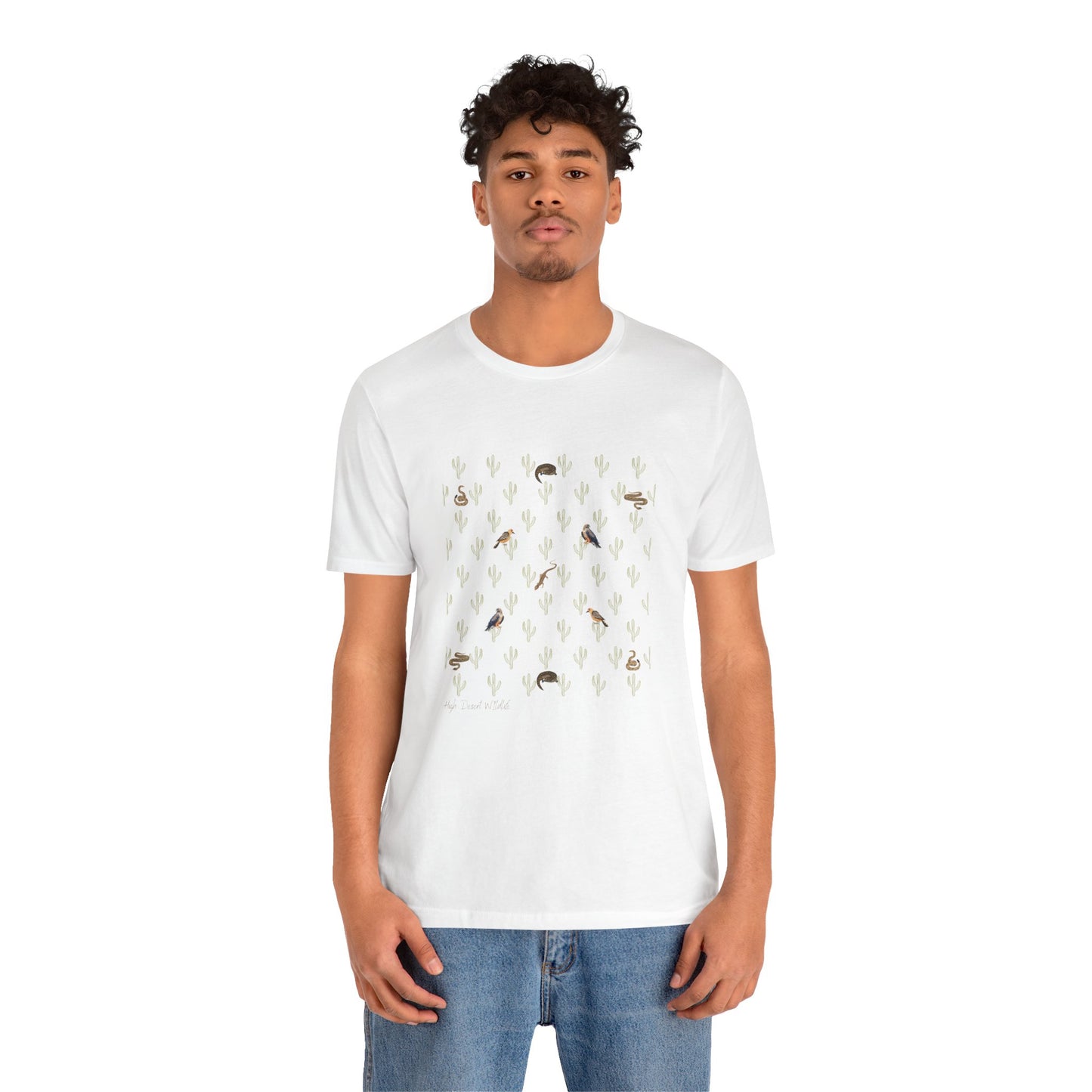 High Desert Wildlife II- Unisex Jersey Short Sleeve Tee