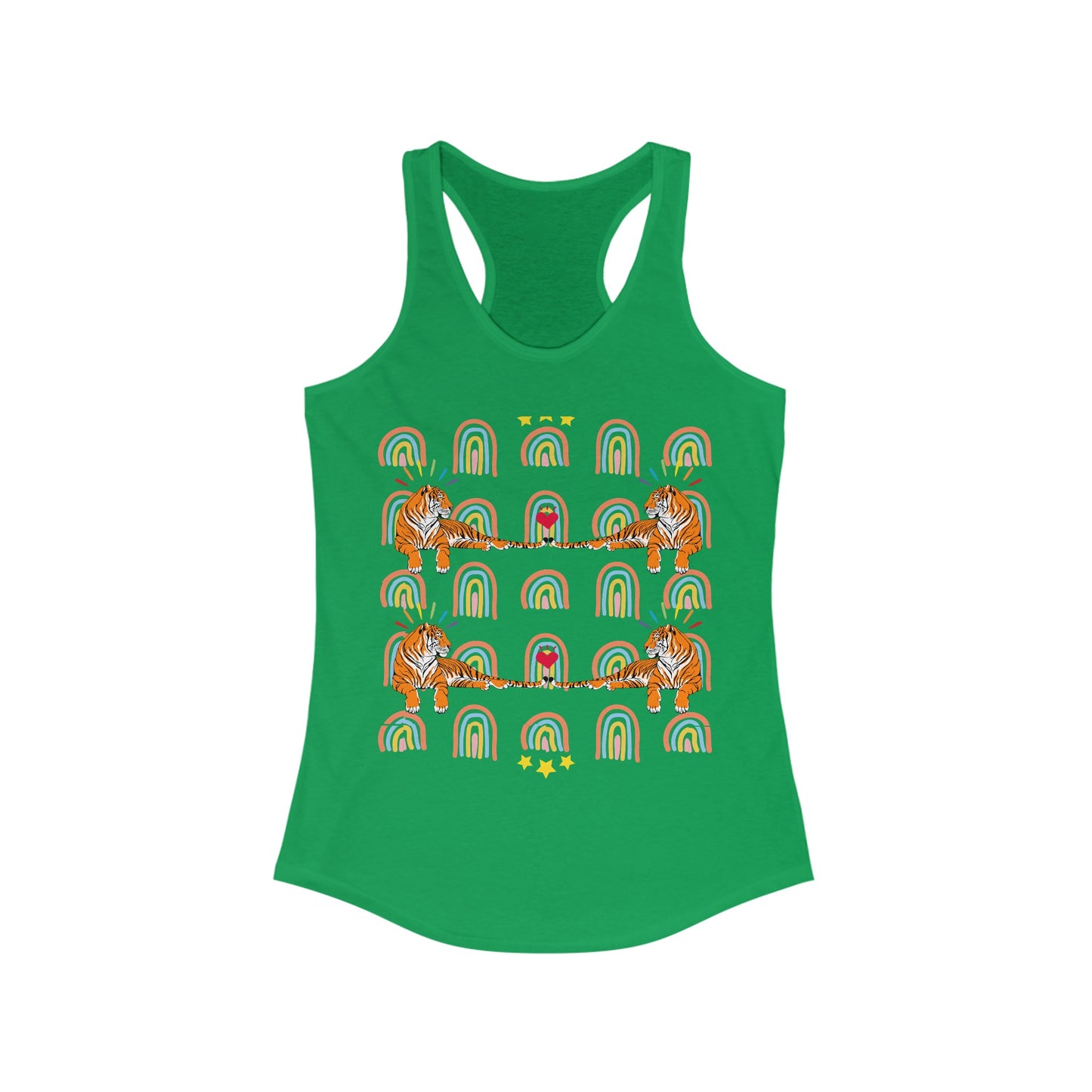 Rainbow Lions Women's Ideal Racerback Tank