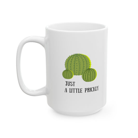 A Little Prickly Ceramic Mug, (11oz, 15oz)