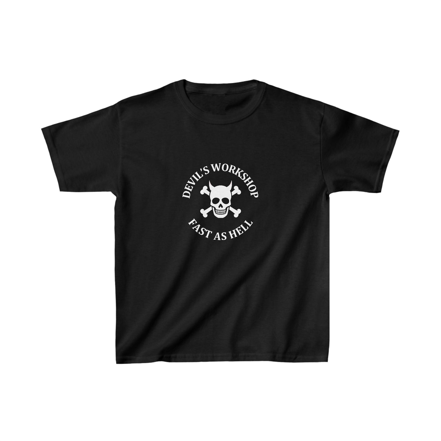 Fast As Hell Circle- YOUTH Sized shirts for Smaller Adults and Teens