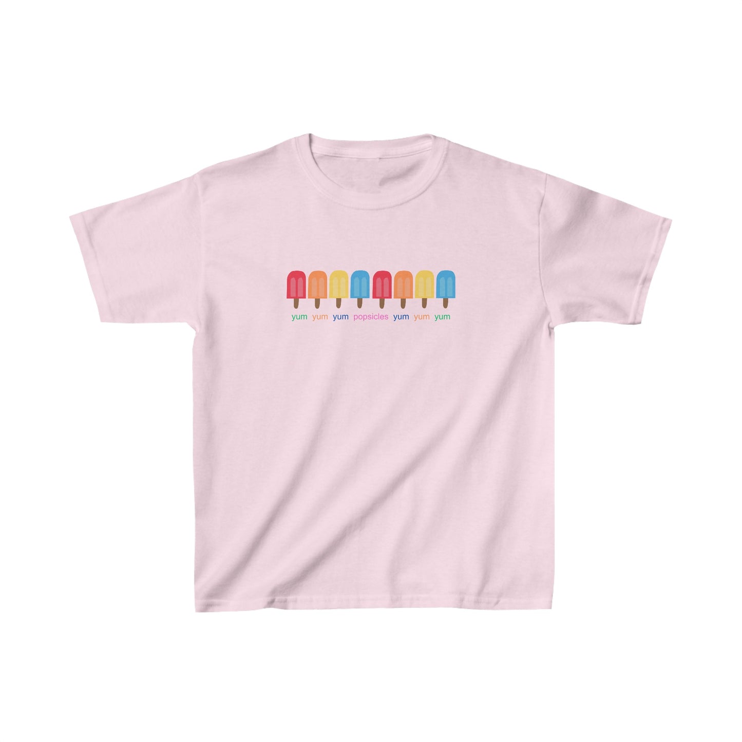 Yum Yum Yum Popsicles - Kids Heavy Cotton™ Tee