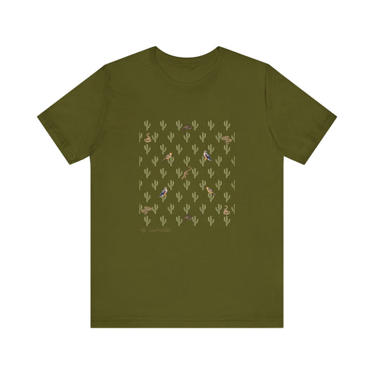 High Desert Wildlife II- Unisex Jersey Short Sleeve Tee