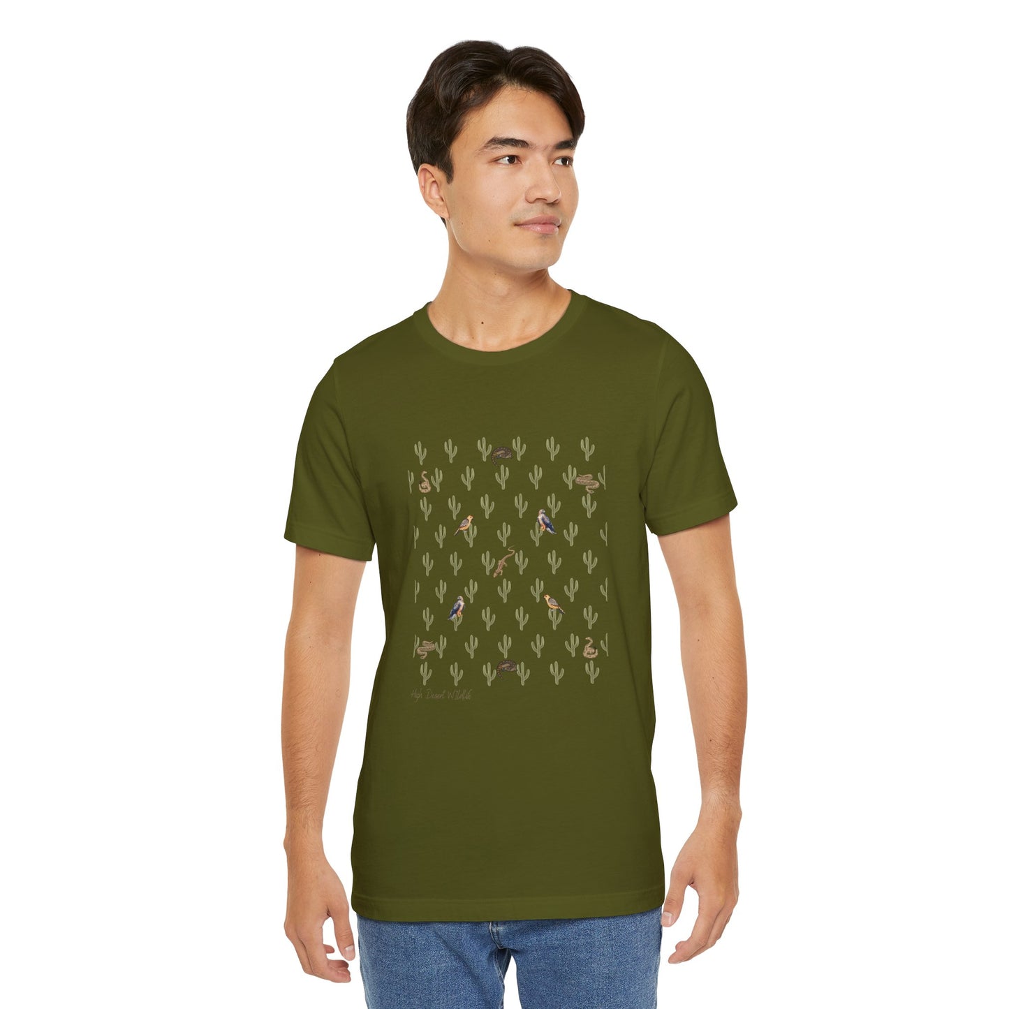 High Desert Wildlife II- Unisex Jersey Short Sleeve Tee