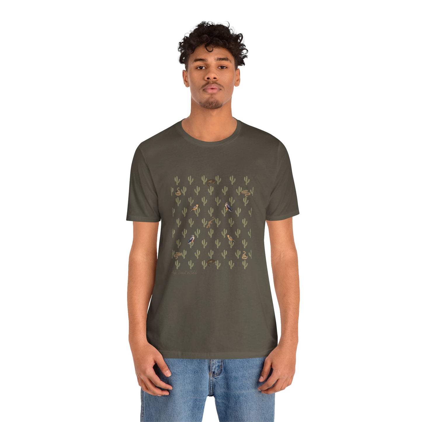 High Desert Wildlife II- Unisex Jersey Short Sleeve Tee