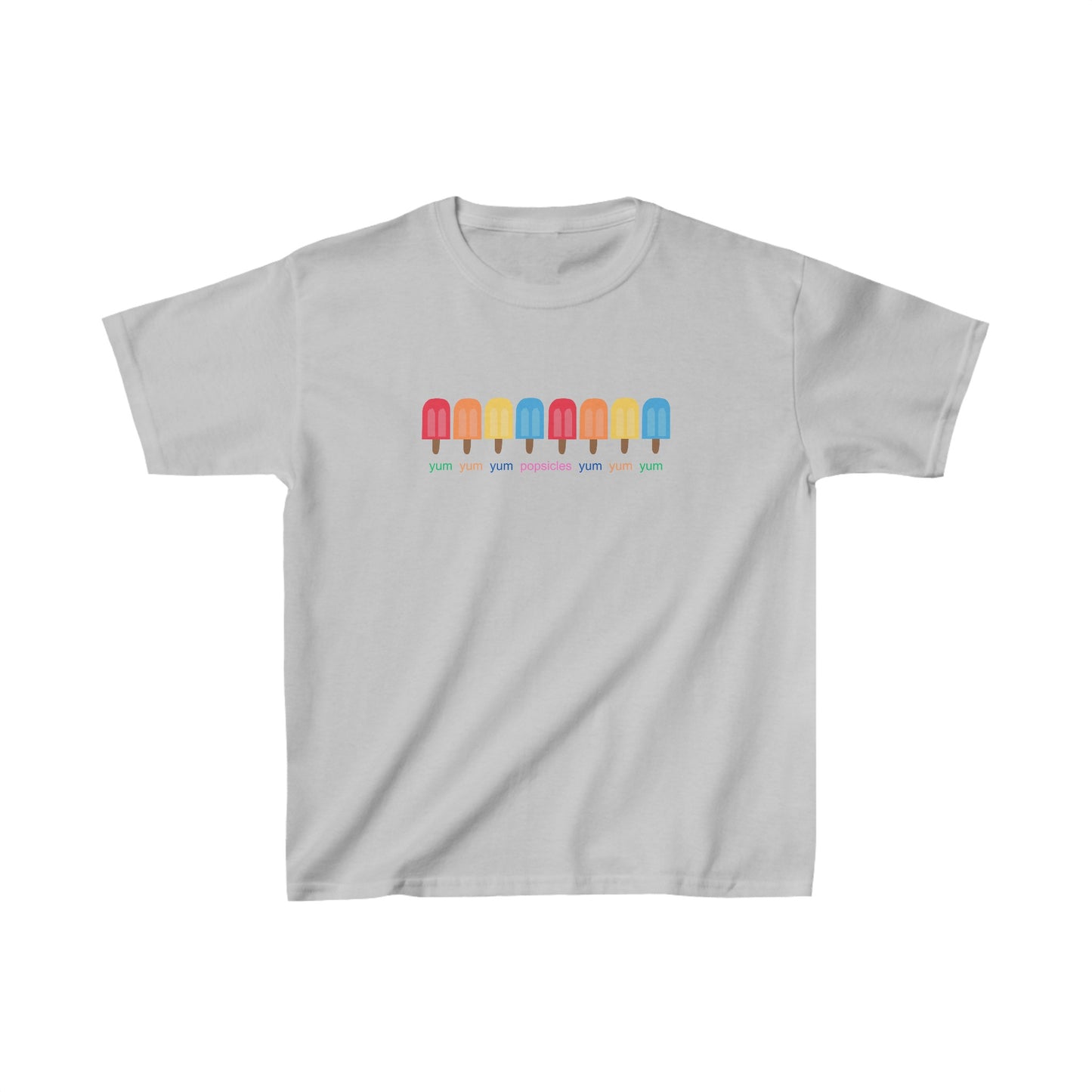 Yum Yum Yum Popsicles - Kids Heavy Cotton™ Tee