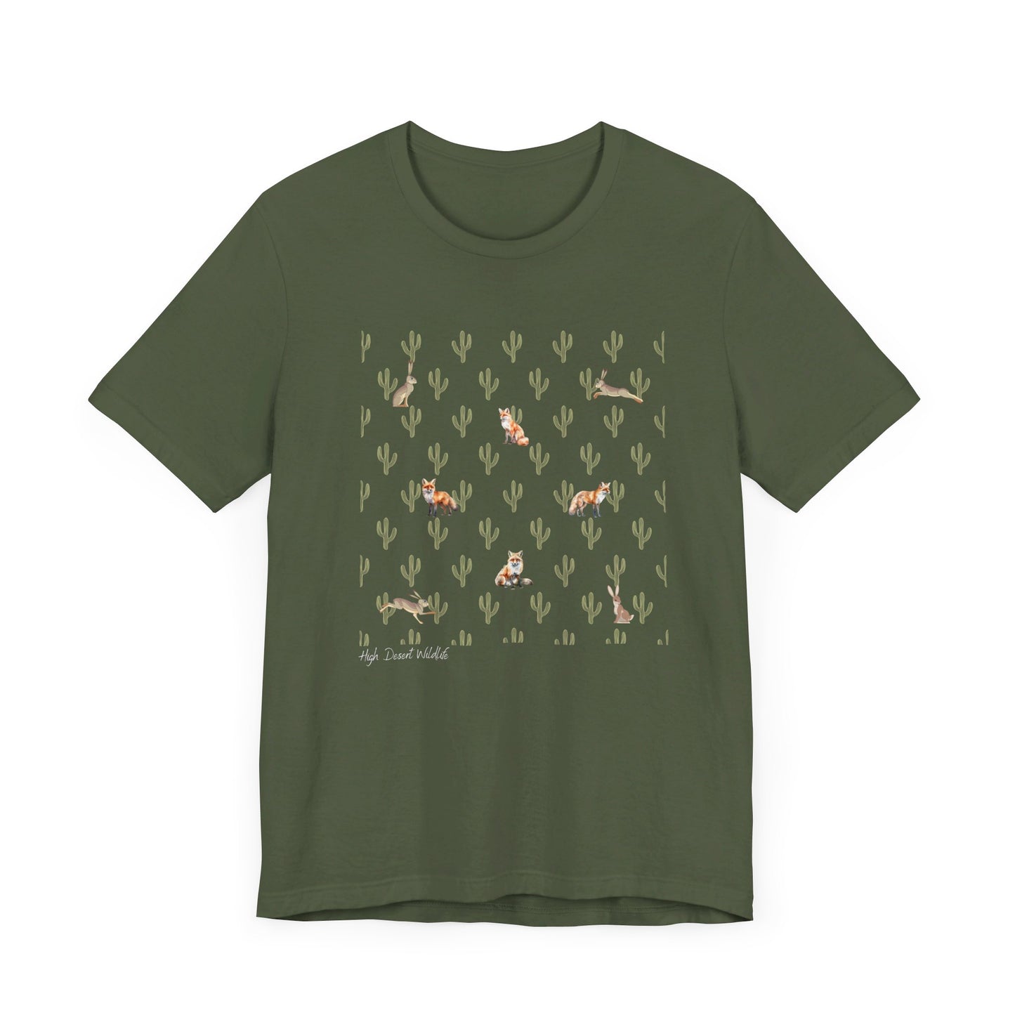 High Desert Wildlife I- Unisex Jersey Short Sleeve Tee