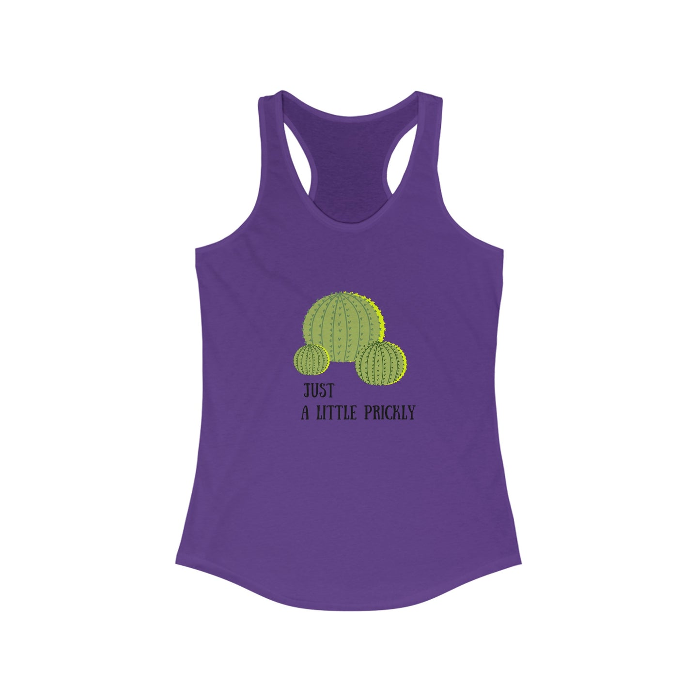 A Little Prickly Women's Ideal Racerback Tank