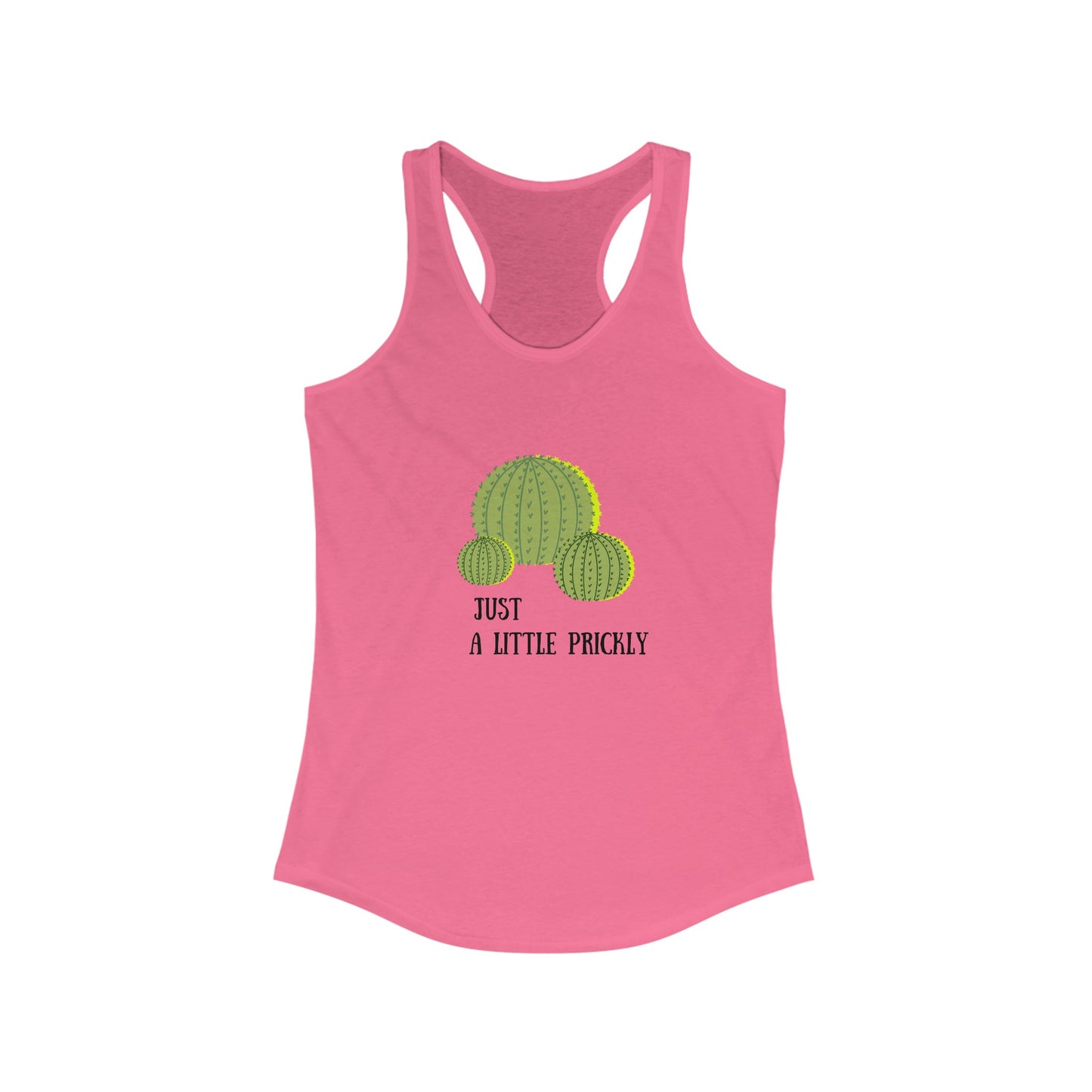 A Little Prickly Women's Ideal Racerback Tank