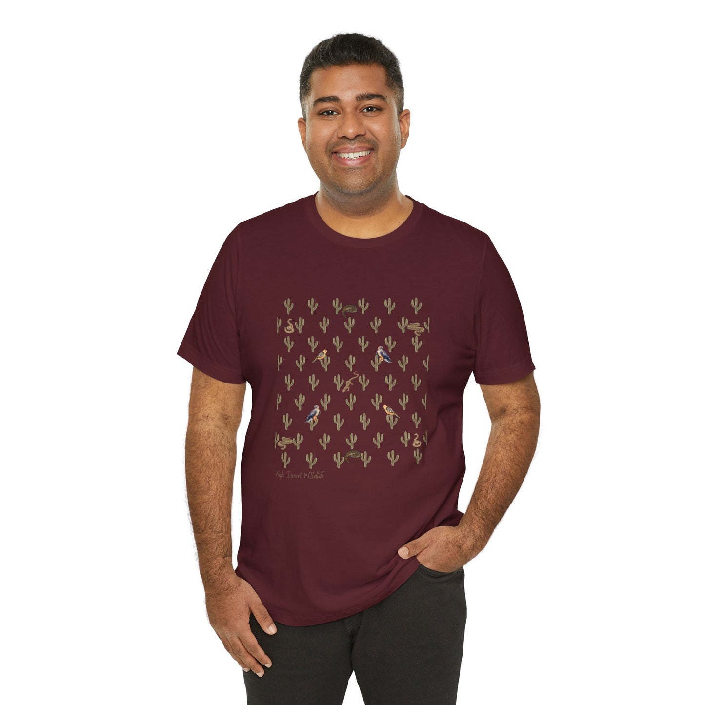 High Desert Wildlife II- Unisex Jersey Short Sleeve Tee