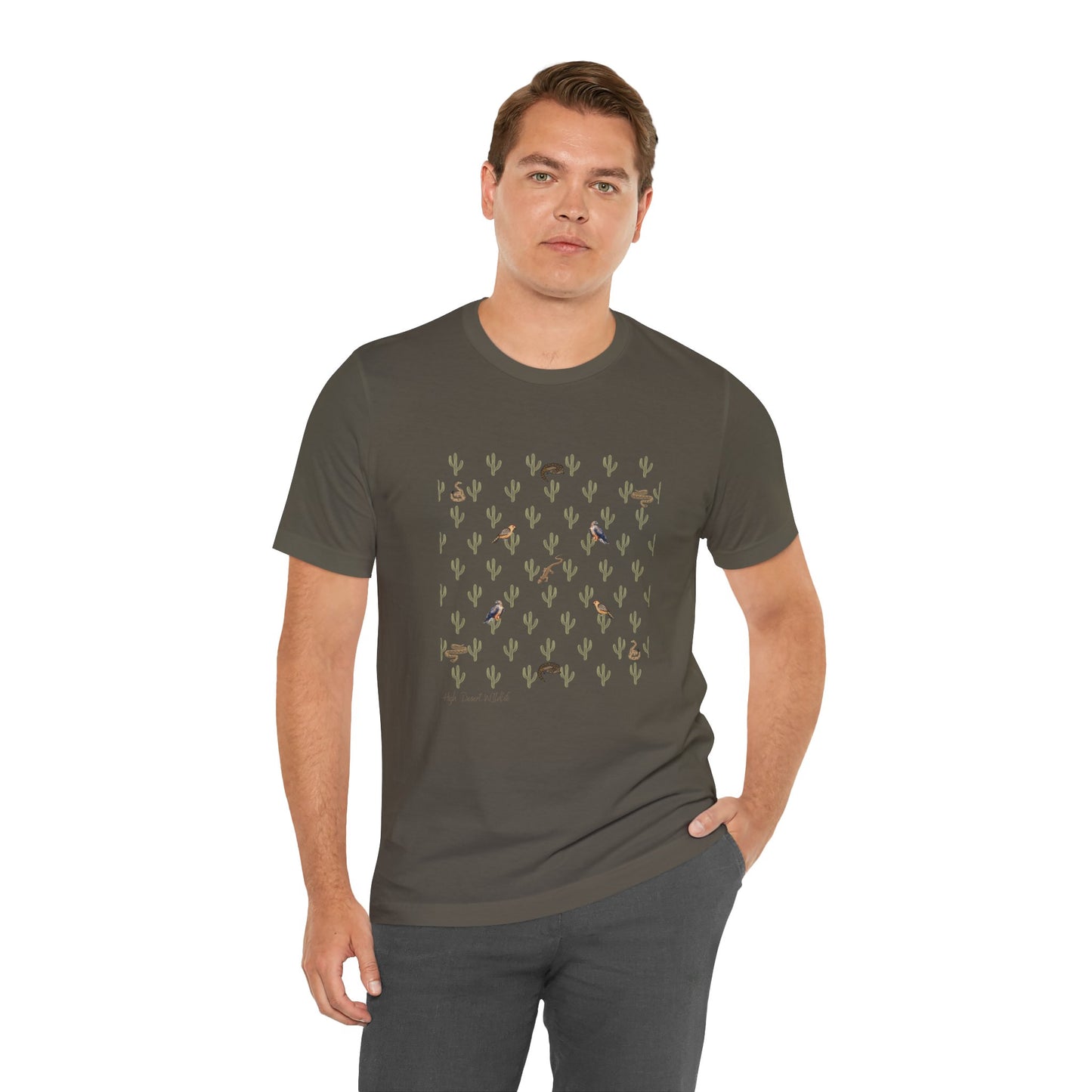 High Desert Wildlife II- Unisex Jersey Short Sleeve Tee