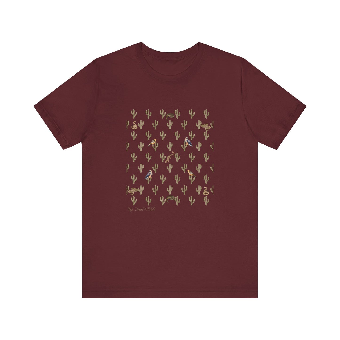 High Desert Wildlife II- Unisex Jersey Short Sleeve Tee