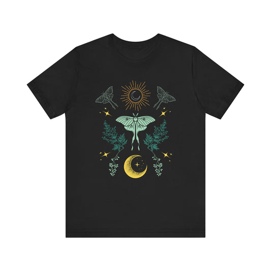 Luna Moth Unisex Jersey Short Sleeve Tee