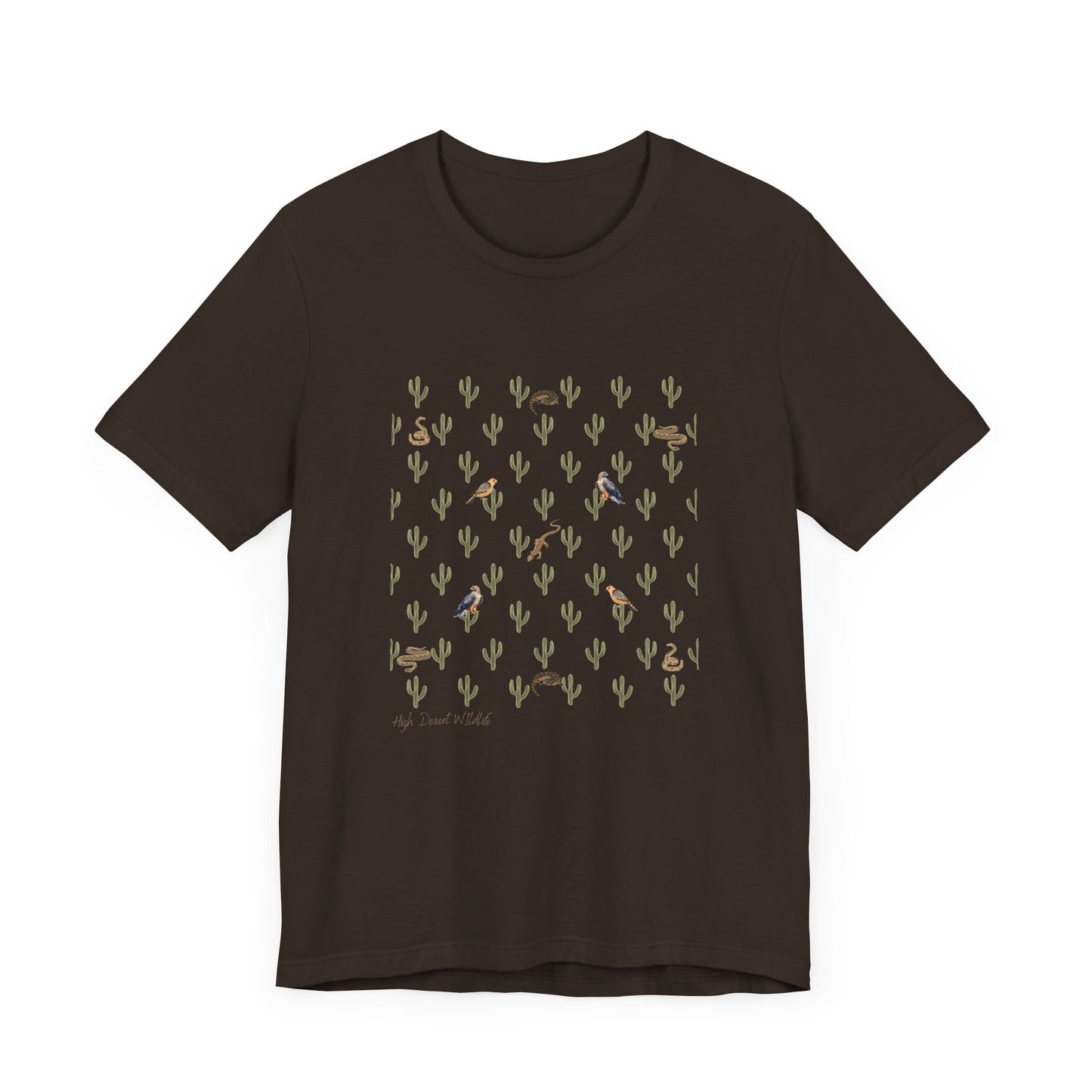 High Desert Wildlife II- Unisex Jersey Short Sleeve Tee